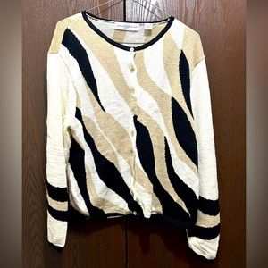 Marisa Christina Cardigan Sweater sz XL